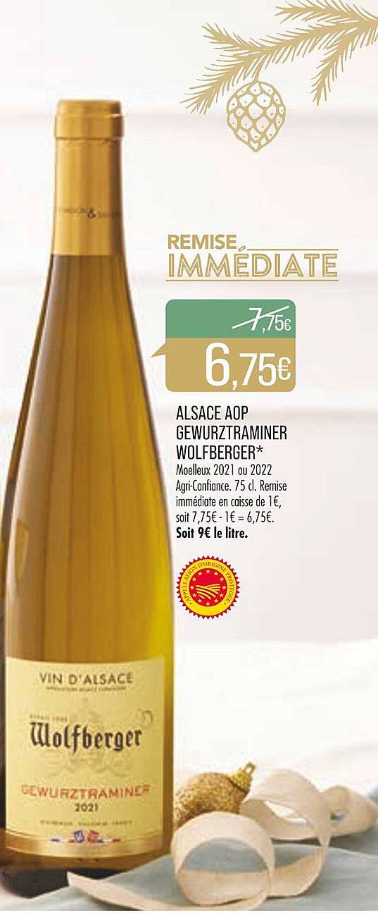 Alsace Aop Gewurztraminer Wolfberger
