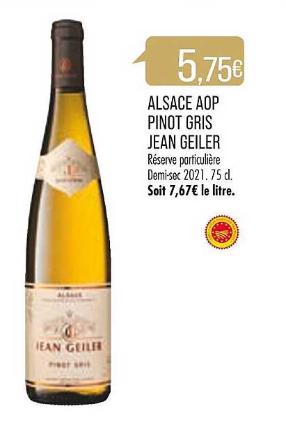 alsace aop pinot gris jean geiler