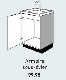 armoire sous-évier
