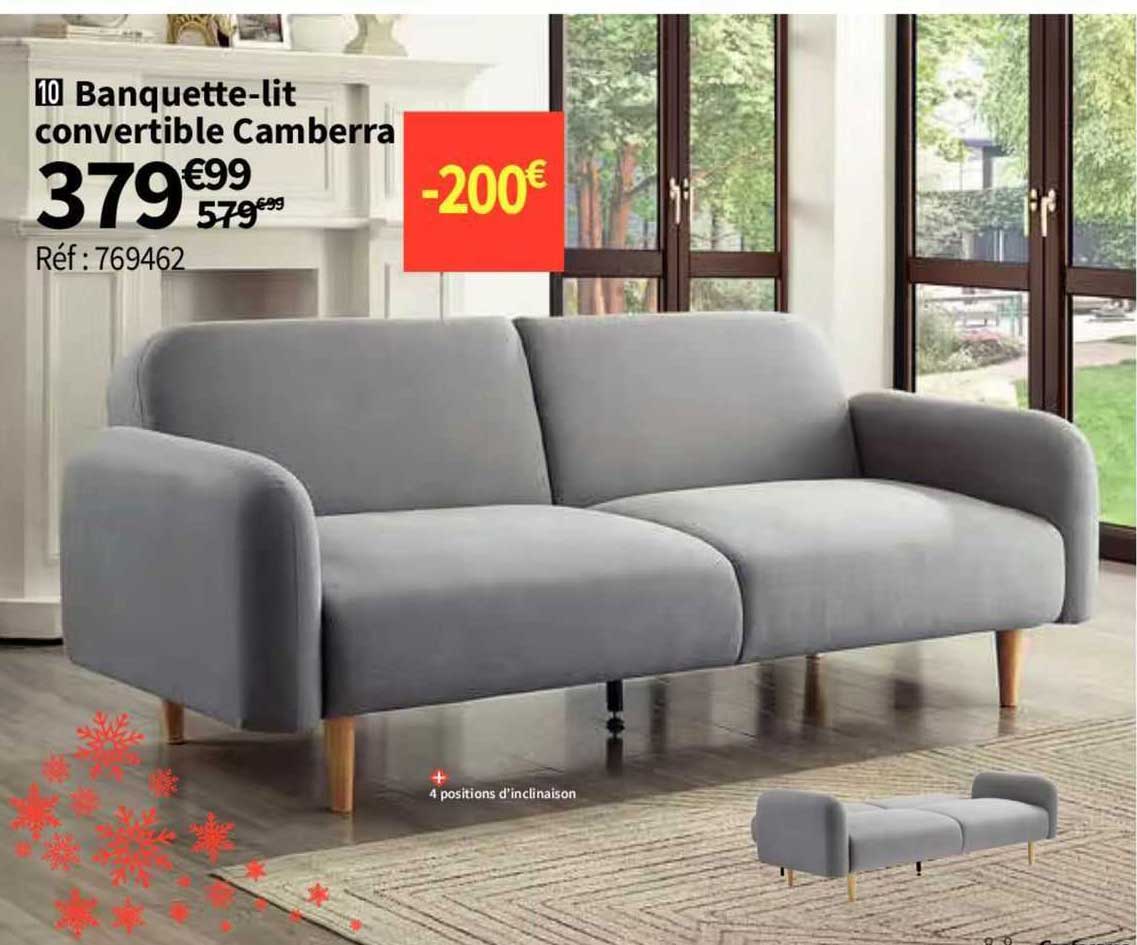 banquette-lit convertible camberra