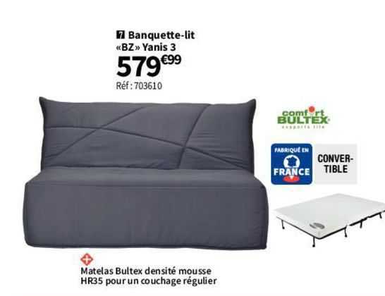 banquette-lit «bz» yanis 3