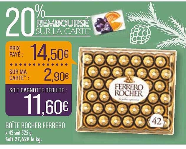 Boîte Rocher Ferrero