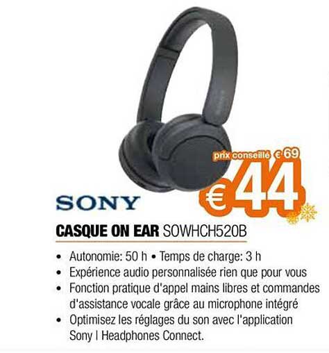 casque on ear sony