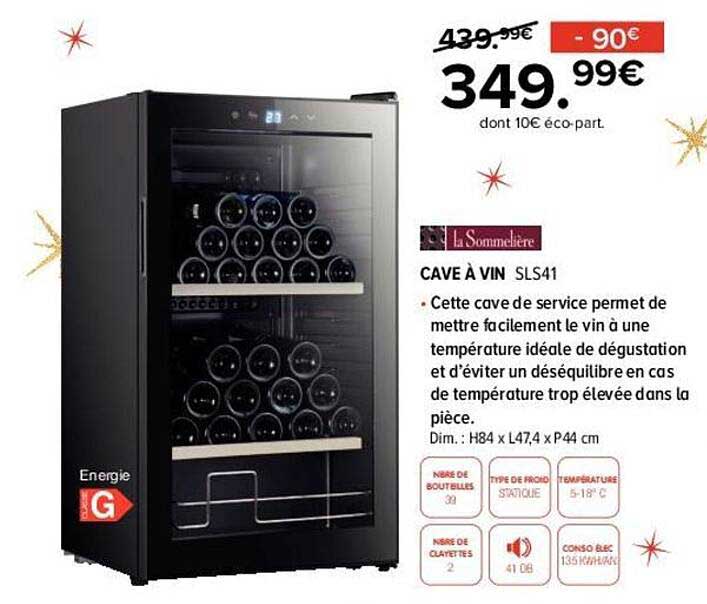 cave à vin la sommelière