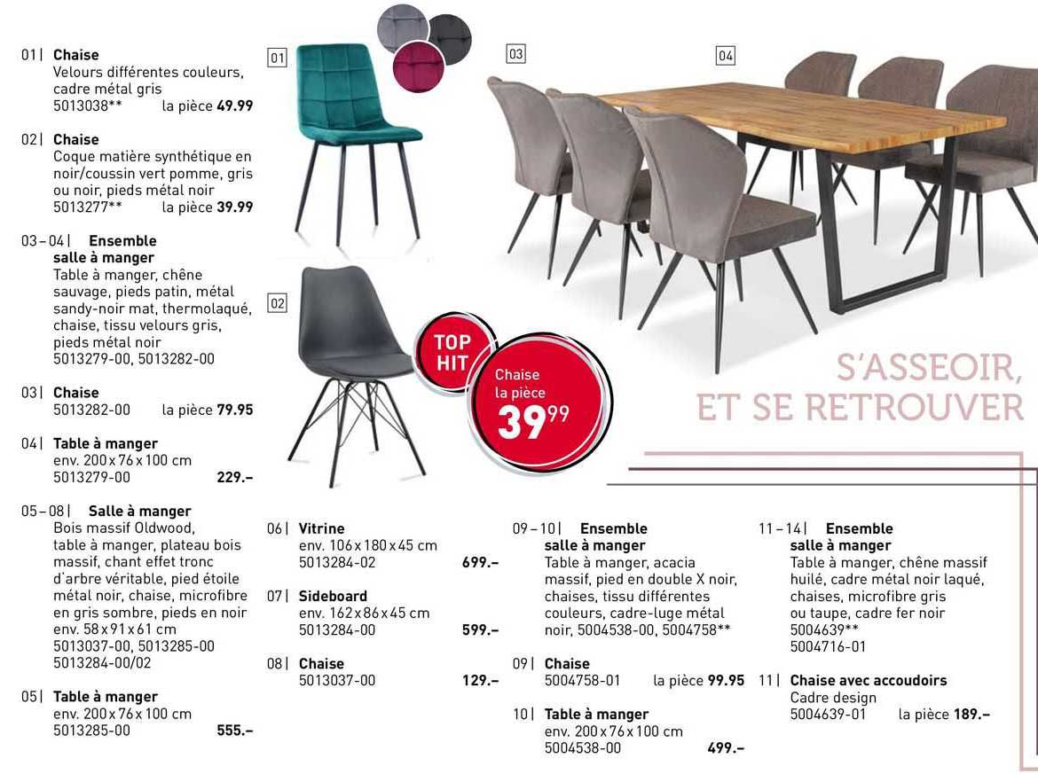 chaise, ensemble salle à manger, table à manger, salle à manger