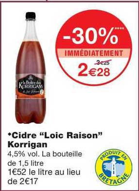 cidre "loic raison" korrigan