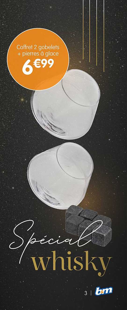 Coffret 2 Gobelets + Pierres à Glace