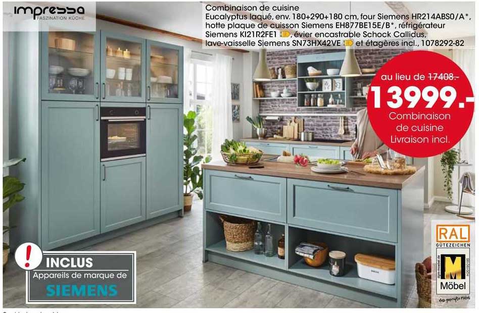 Combinaison De Cuisine Impressa