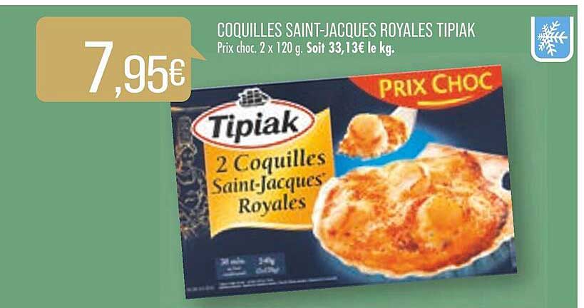 coquilles saint-jacques royales tipiak