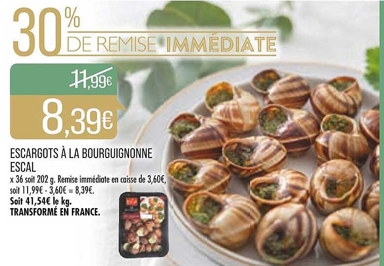 escargots à la bourguignonne escal