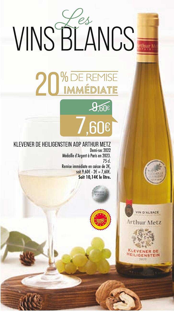 klevener de heiligenstein aop arthur metz