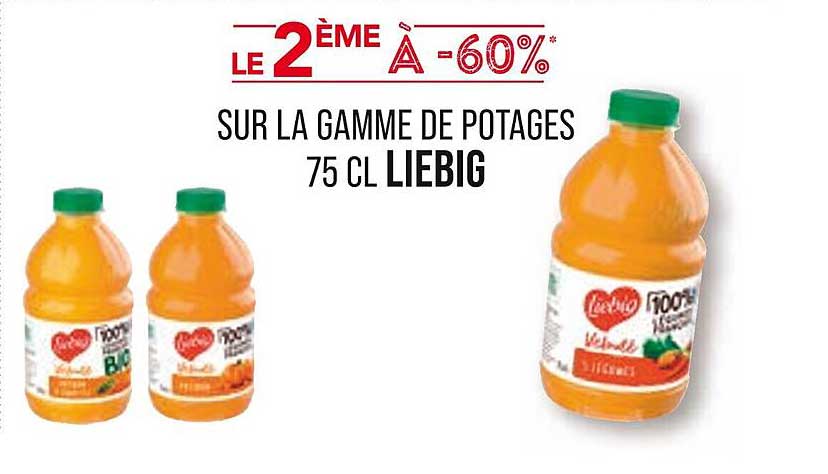 la gamme de potages 75 cl liebig