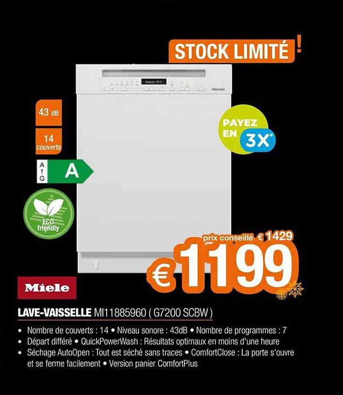 lave-vaisselle miele