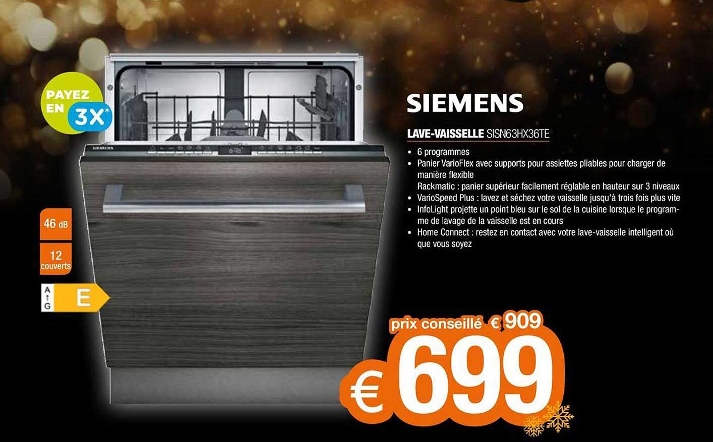 lave-vaisselle siemens