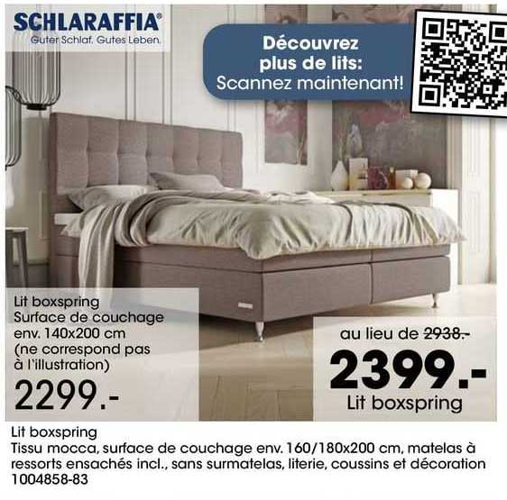 Lit Boxspring Schlaraffia