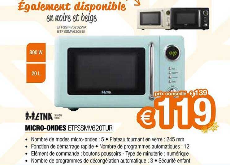 micro-ondes etna