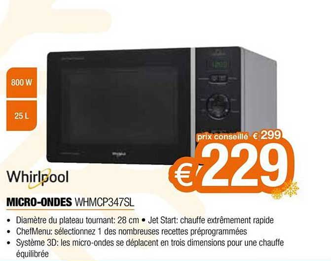 micro-ondes whirlpool