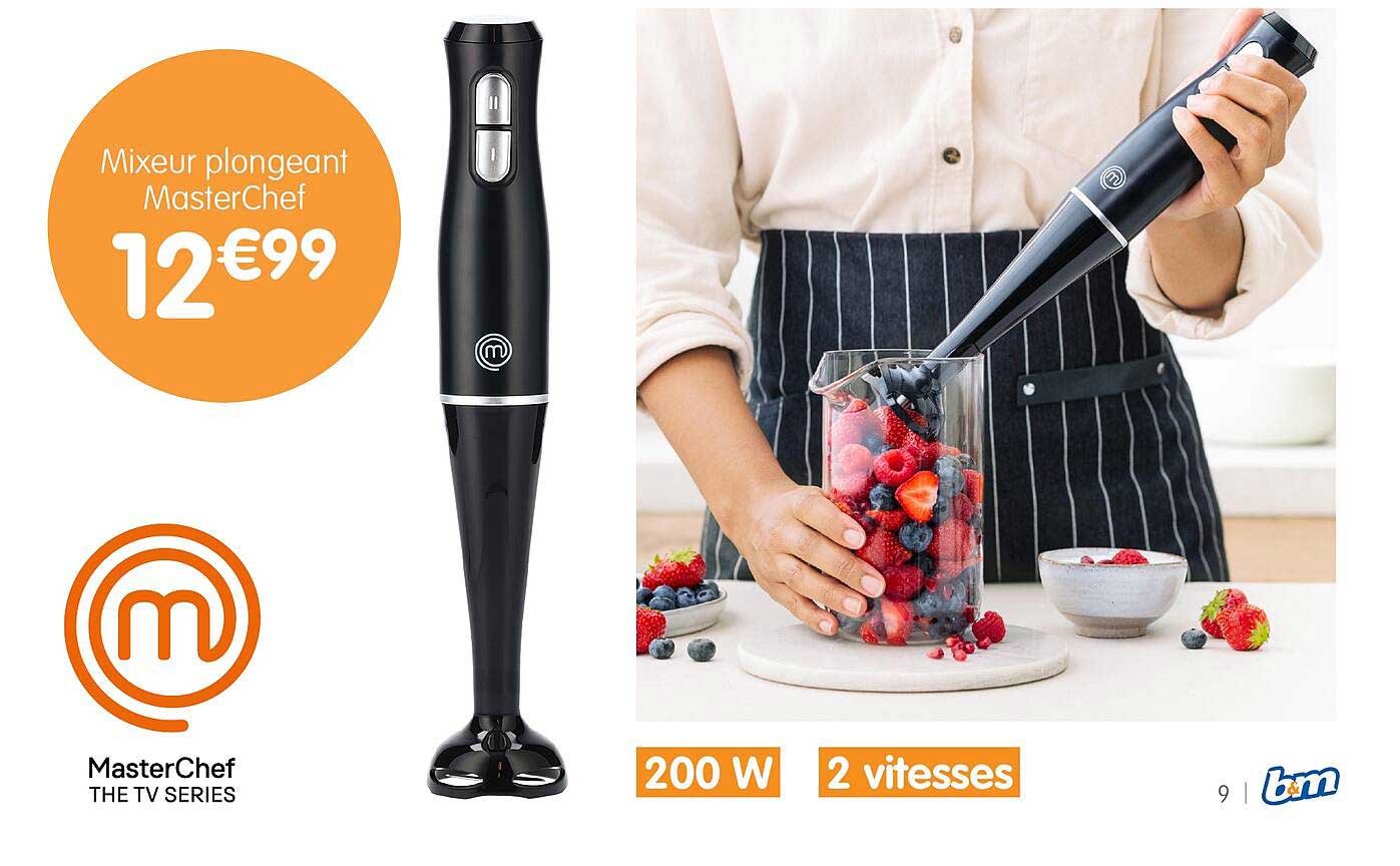 mixeur plongeant masterChef