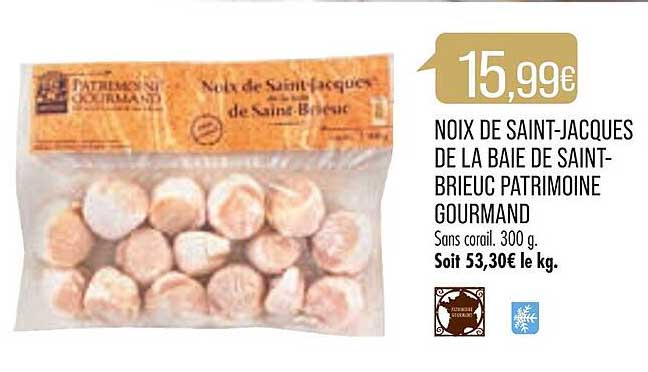 noix de saint-jacques de la baie de saint-brieuc patrimoine gourmand