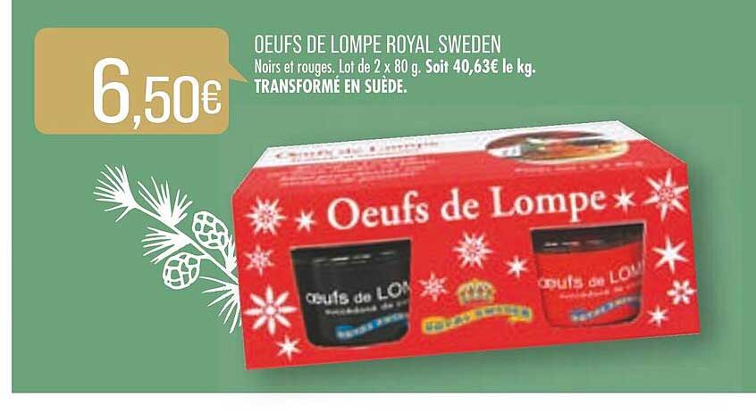 œufs de lompe royal sweden