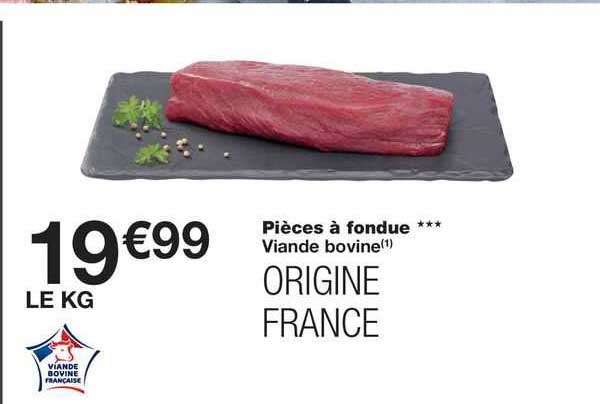 Pièces à Fondue***