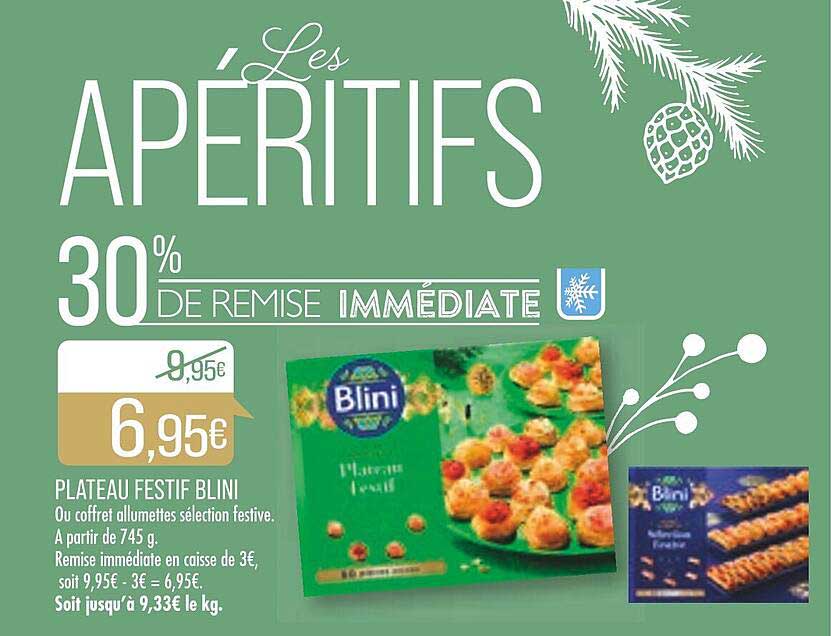 plateau festif blini