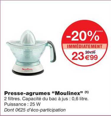 presse-agrumes "moulinex"