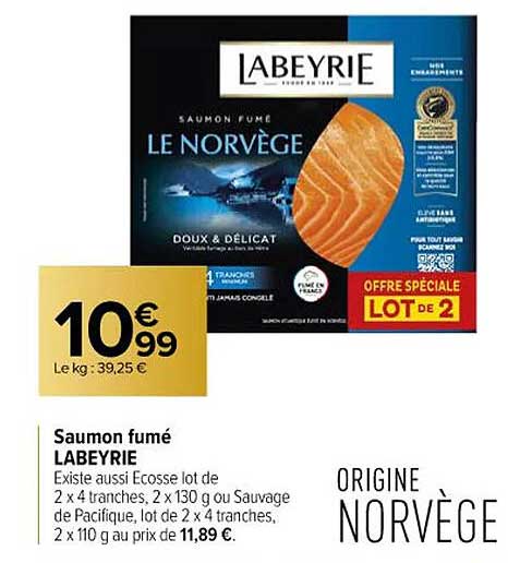 Saumon Fumé Labeyrie