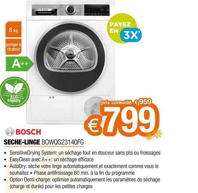 sèche-linge bosch
