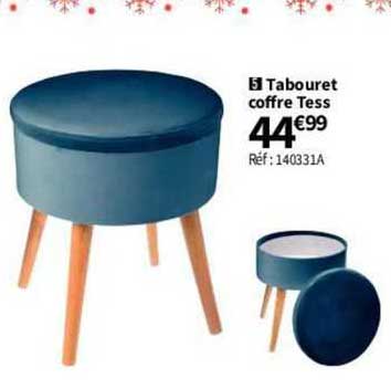 tabouret coffre tess