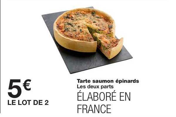 Tarte Saumon épinards