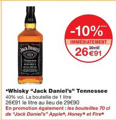 whisky "jack daniel's" tennessee
