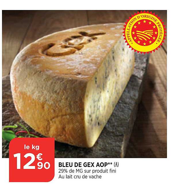 bleu de gex aop