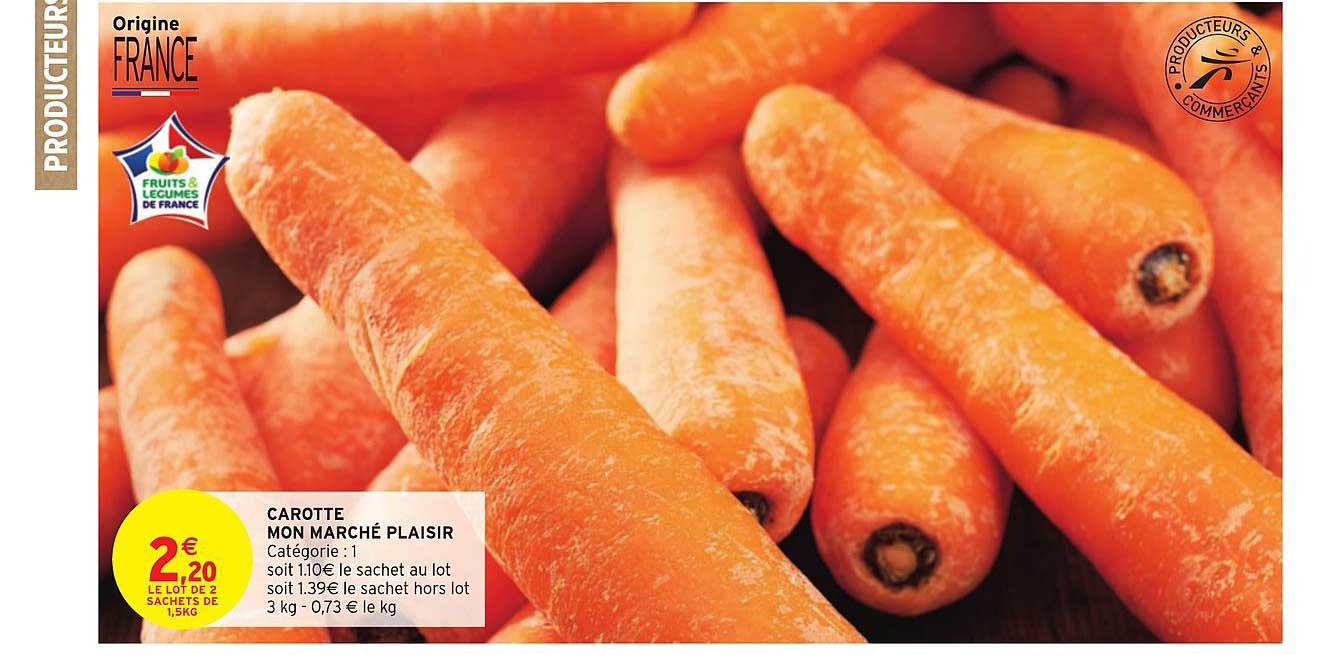 carotte mon marché plaisir