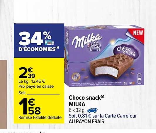Choco Snack Milka
