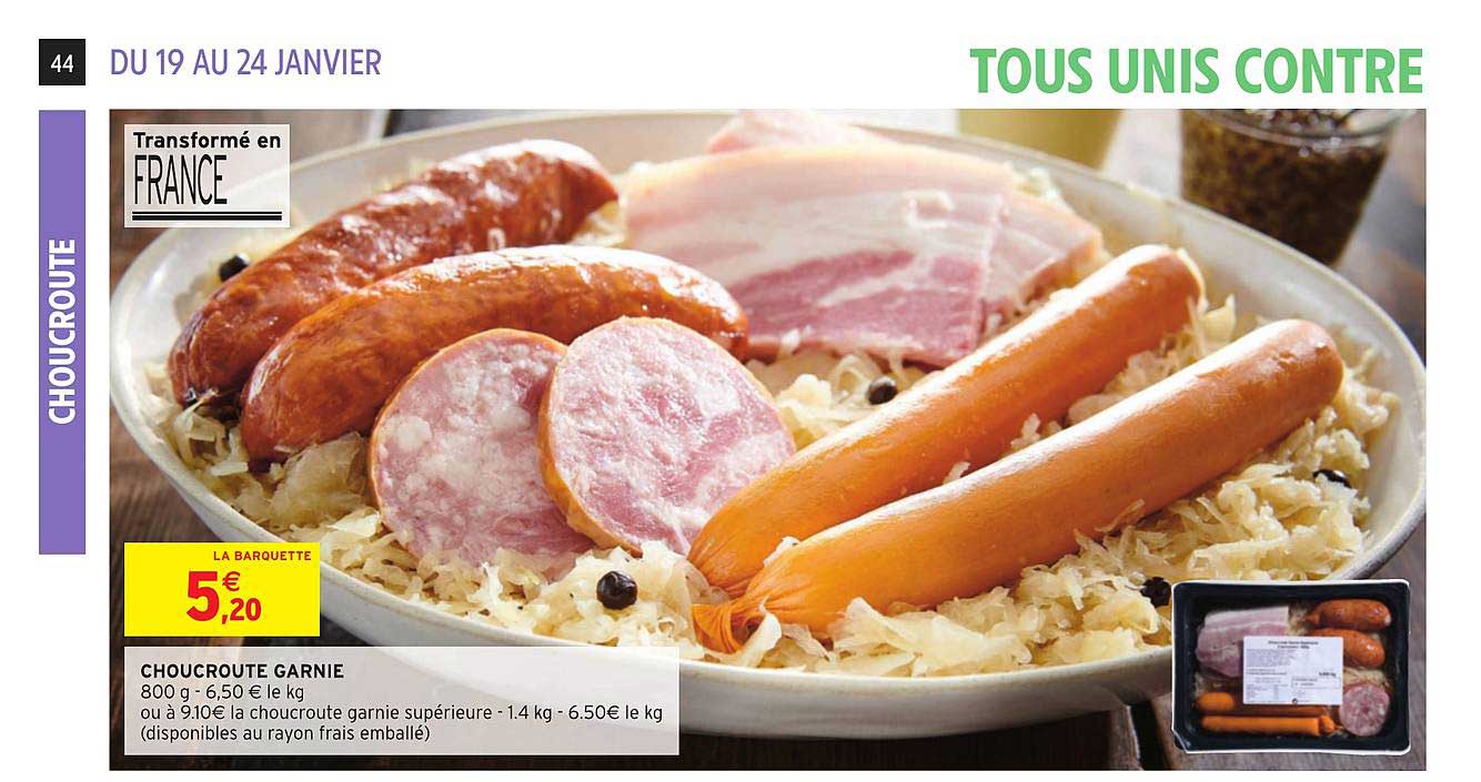 Choucroute Garnie