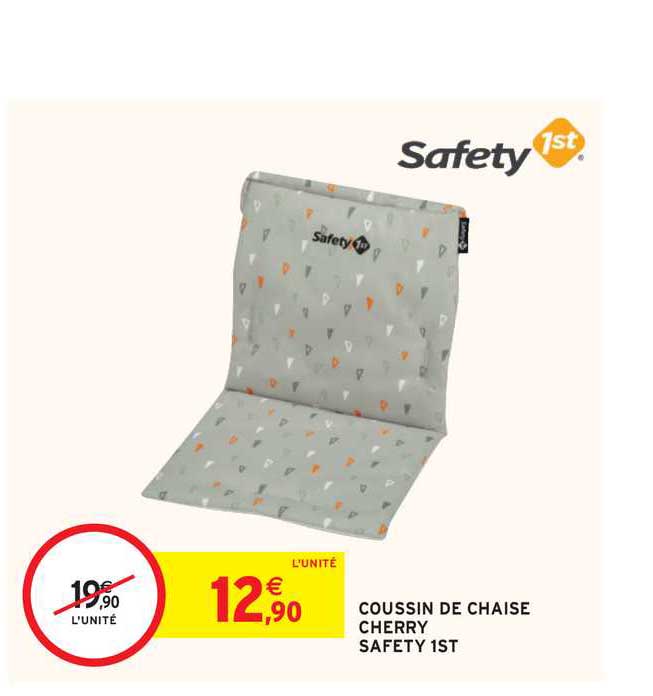 coussin de chaise cherry safety 1st