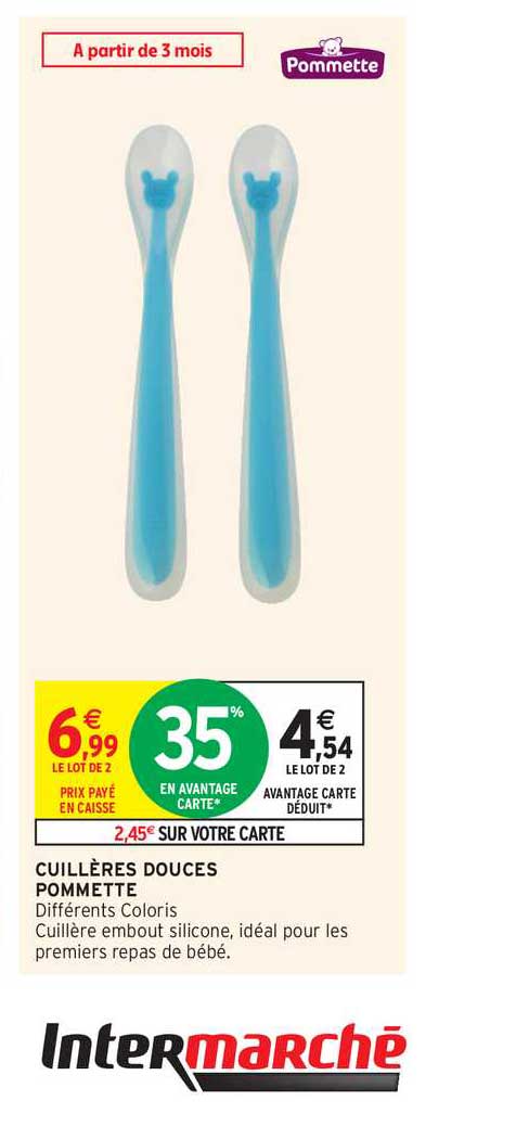 cuillères douces pommette