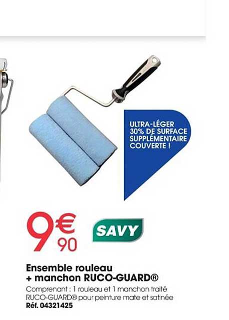Ensemble Rouleau + Manchon Ruco-guard Savy