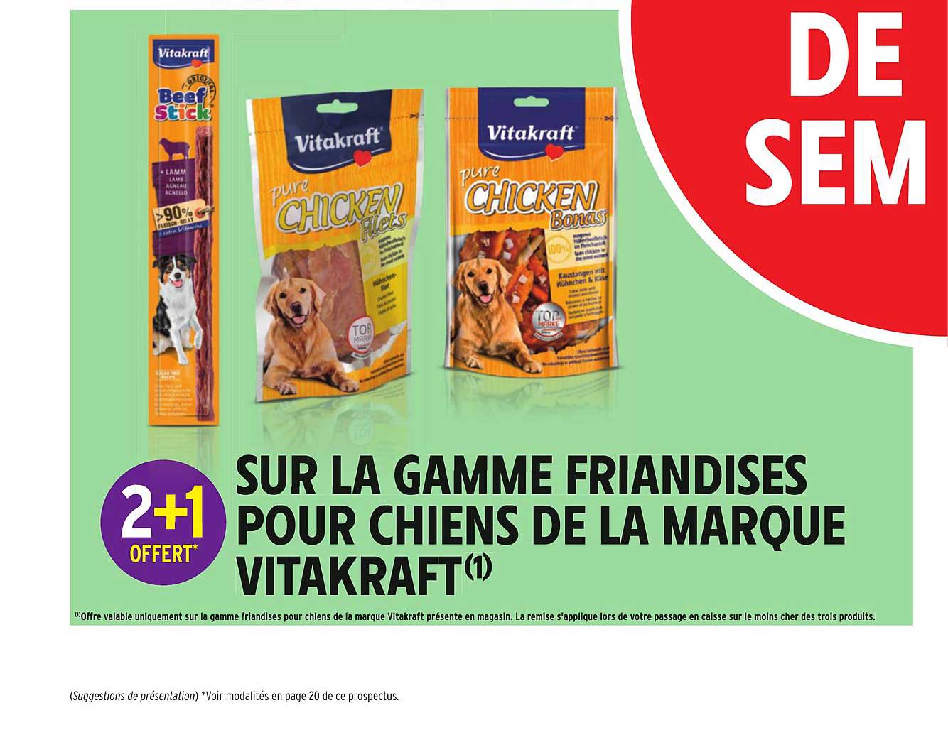 La Gamme Friandises Pour Chiens Vitakraft
