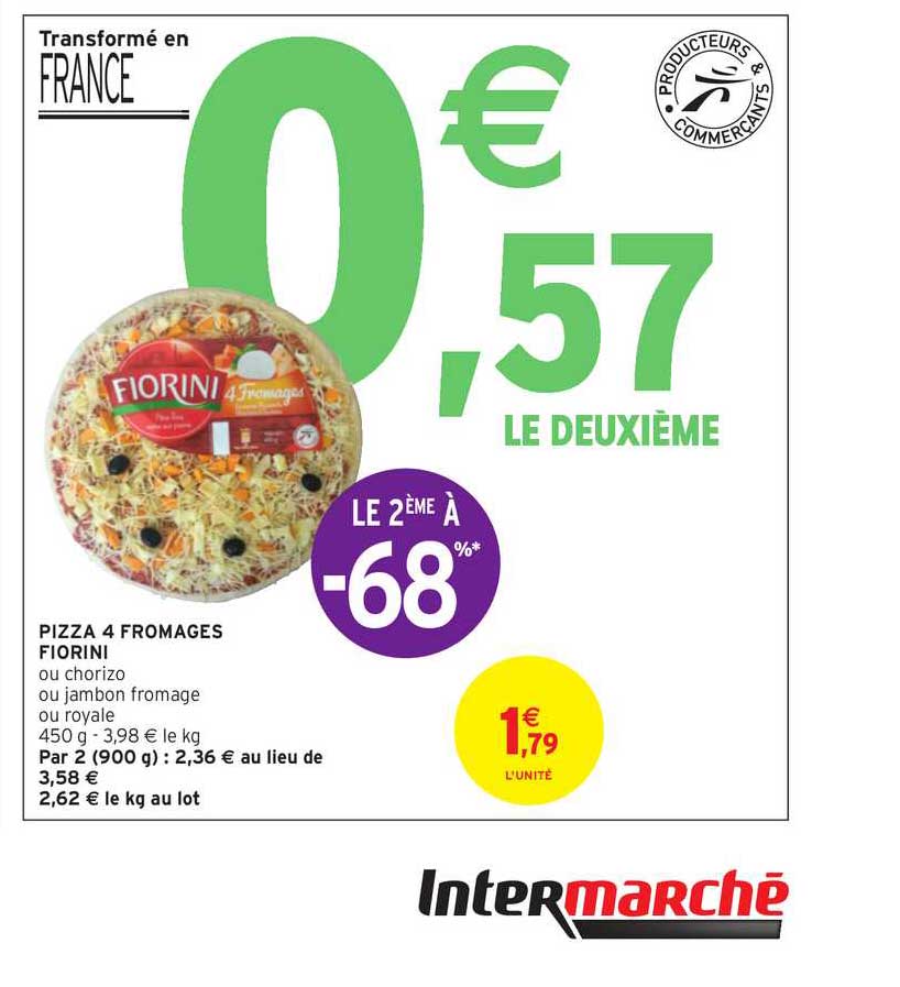 Pizza 4 Fromages Fiorini