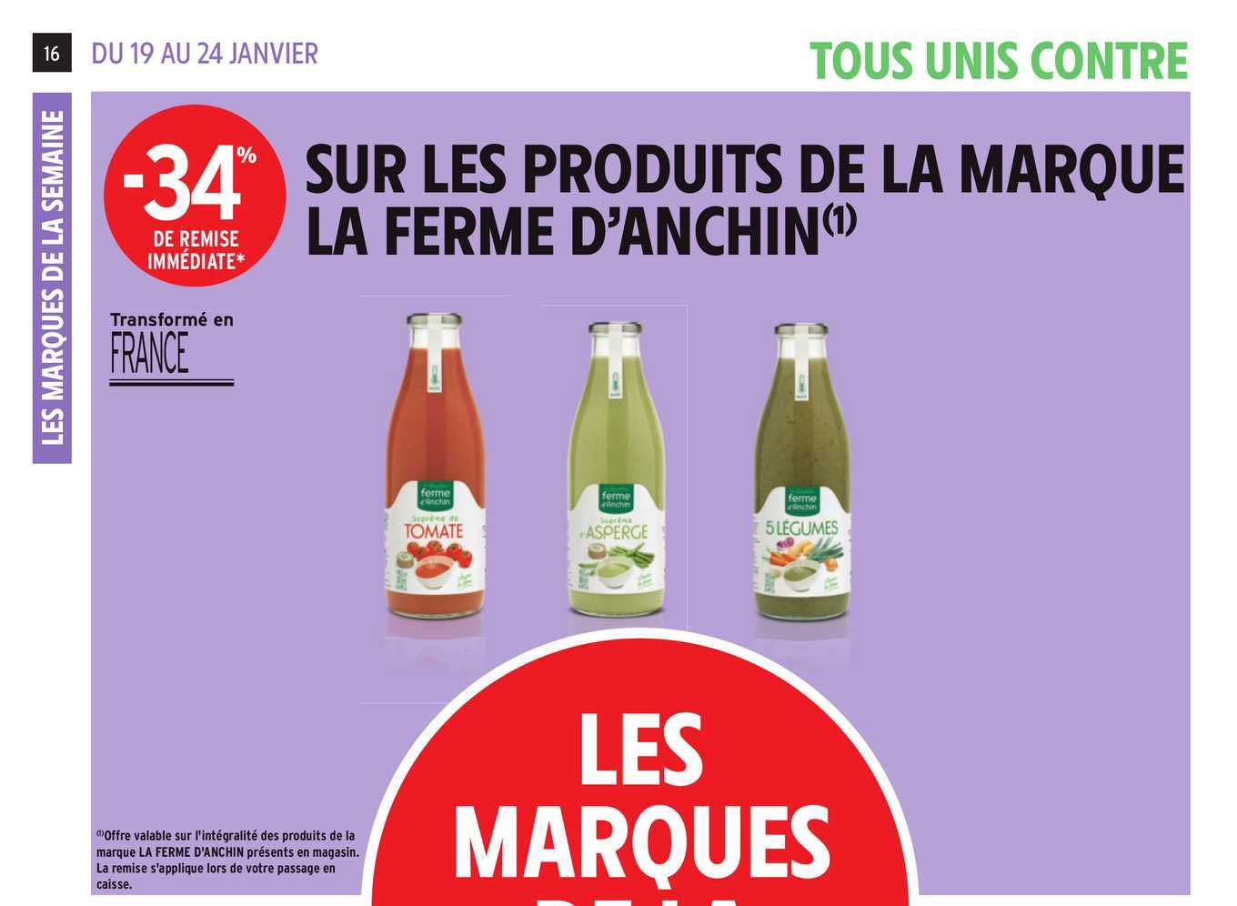 produits la ferme d'anchin