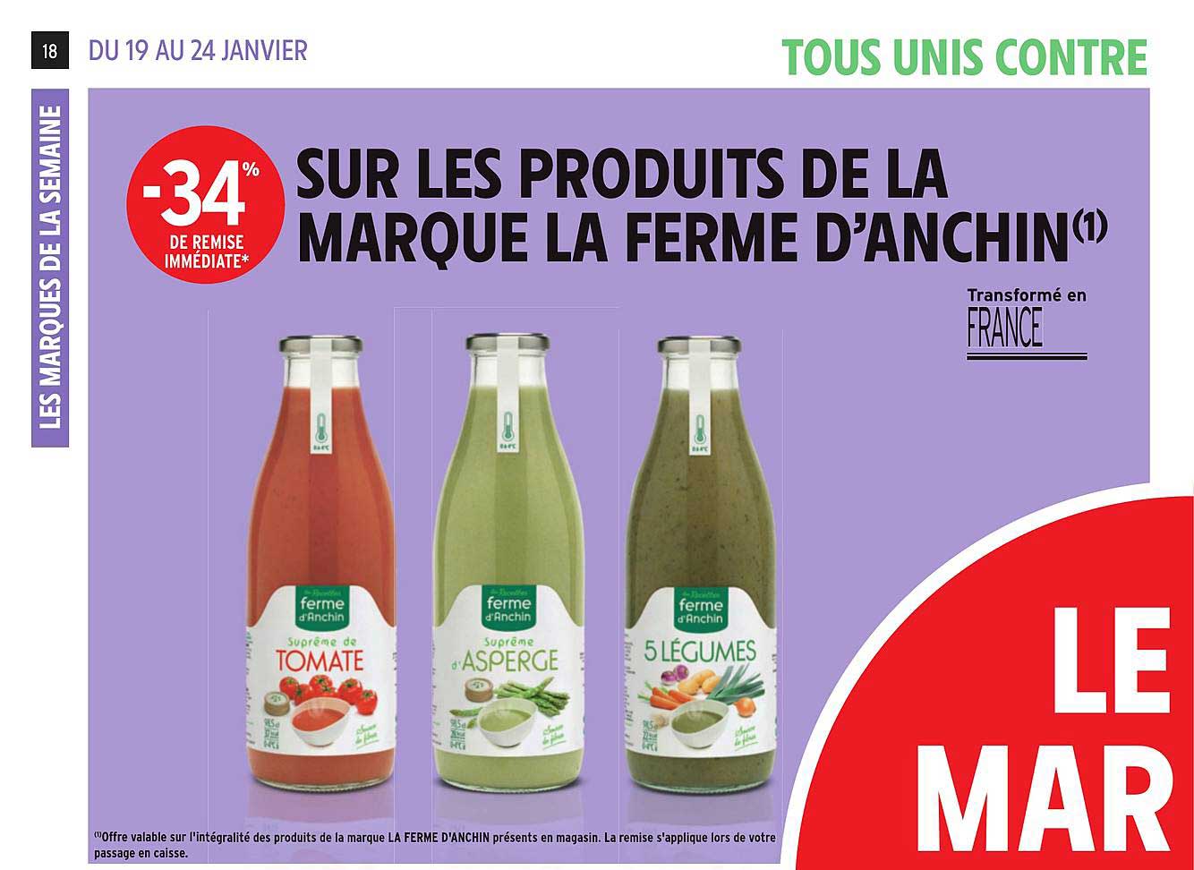 produits la ferme d'anchin