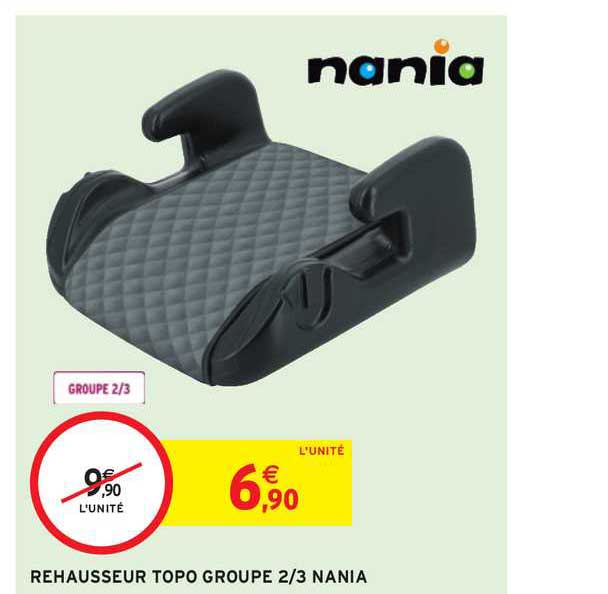 rehausseur topo groupe 2-3 nania