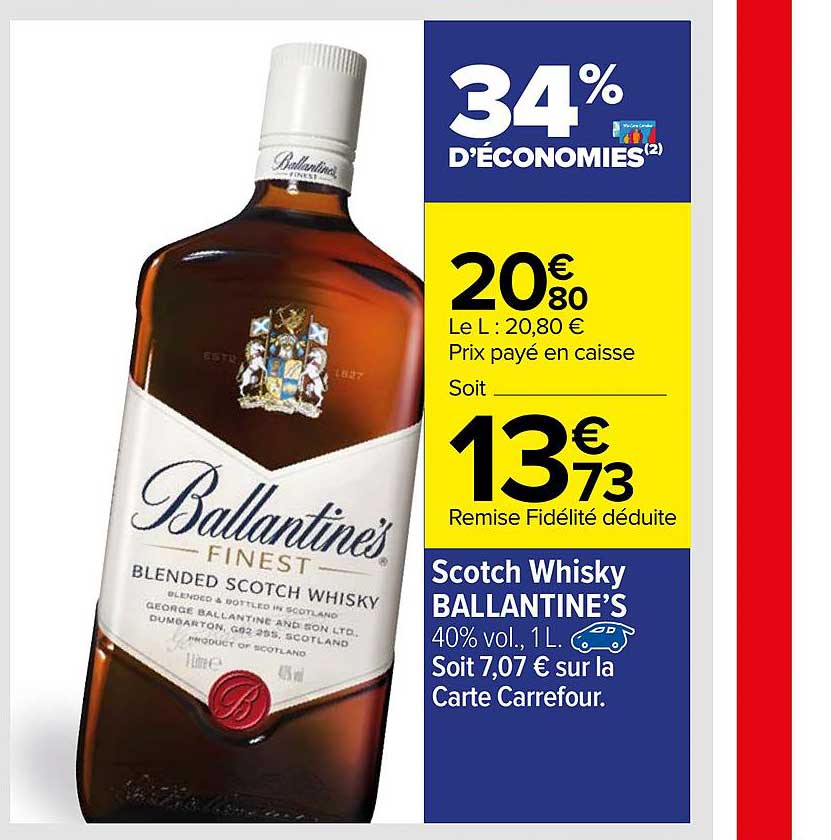 Scotch Whisky Ballantine's