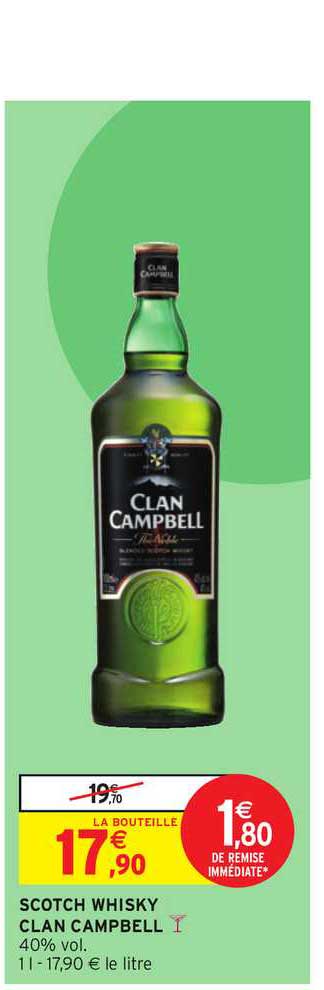 scotch whisky clan campbell