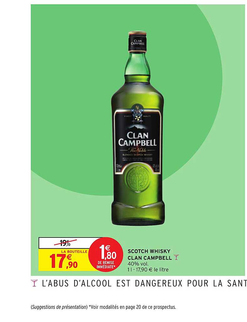 scotch whisky clan campbell