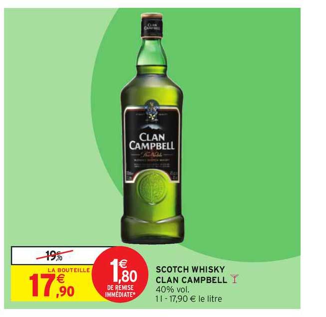 sotch whisky clan campbell