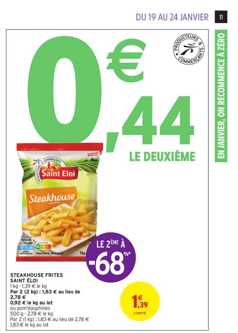 steakhouse frites saint éloi