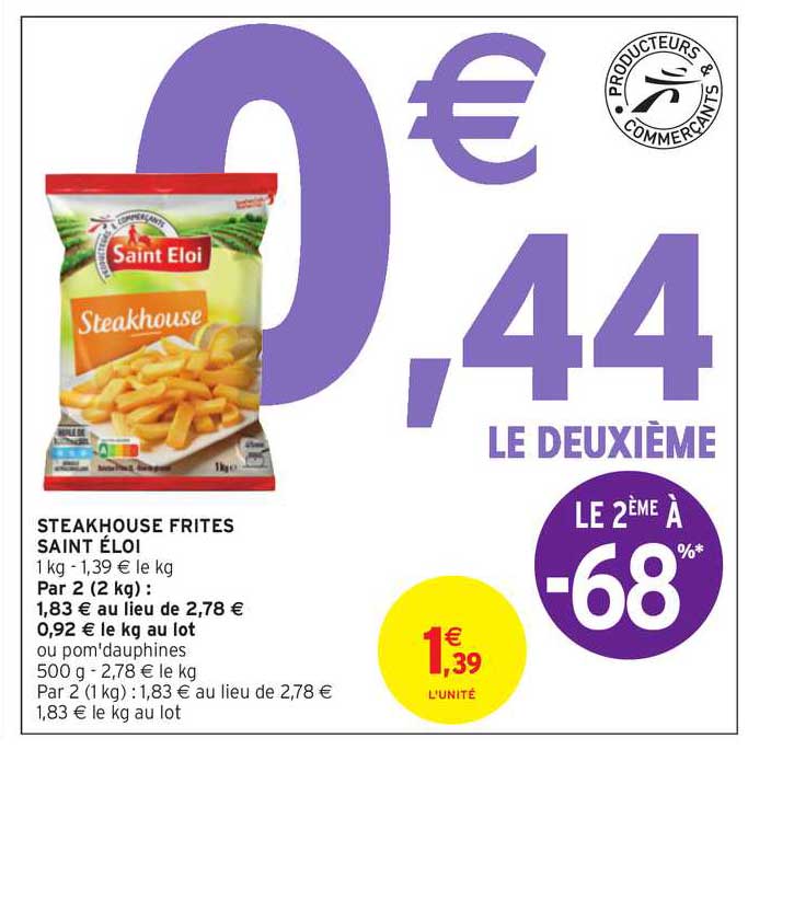 steakhouse frites saint éloi